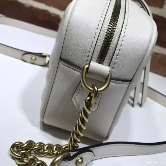 First bag ru GG mini shoulder GUCCI Marmont bag 0525